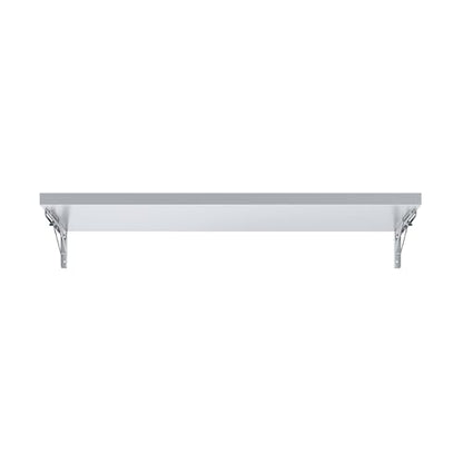 AmGood Stainless Steel Folding Wall Shelf 12 in. x 48 in. | NSF | Concession Stand, Food Truck, Kitchen, Restaurant, Garage, Laundry, Utility Room - size: 48" Long X 12" Deep