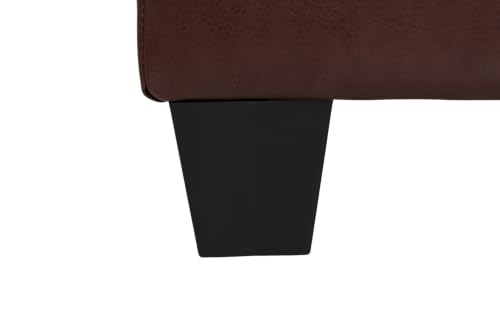 Flexible PU Modular Sofa, Convertible Shapes, Storage & Sleeper Function for Living Room-2seats