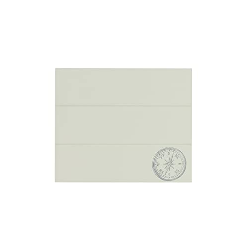 Linon Home Décor Atlas Compass Set Tray Table, Gray - color: Light Gray