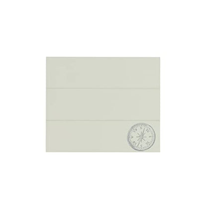 Linon Home Décor Atlas Compass Set Tray Table, Gray - color: Light Gray