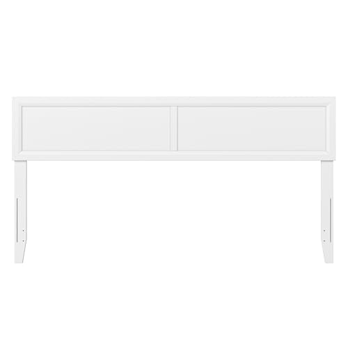 AFI, Sophia Adjustable Modern King Wood Headboard, White - color: White, size: King (U.S. Standard)