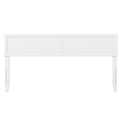 AFI, Sophia Adjustable Modern King Wood Headboard, White - color: White, size: King (U.S. Standard)