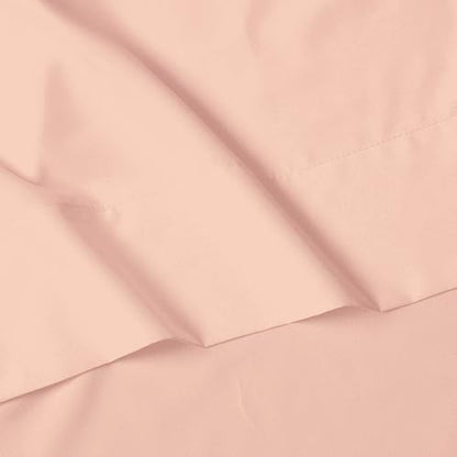 Elegant Comfort Luxury 1500 Premium Hotel Quality Microfiber 4-Piece Sheet Set - Wrinkle Resistant, All Around Elastic Fitted Sheet, Deep Pocket up to 16", Twin/Twin XL, Blush - color: Blush, size: Twin/Twin XL