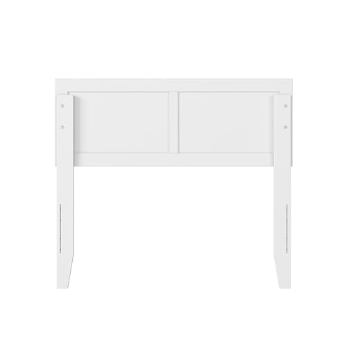 AFI, Sophia Adjustable Modern Twin Wood Headboard, White - color: White, size: Twin