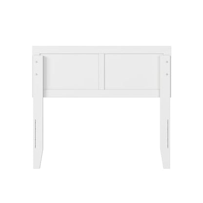 AFI, Sophia Adjustable Modern Twin Wood Headboard, White - color: White, size: Twin