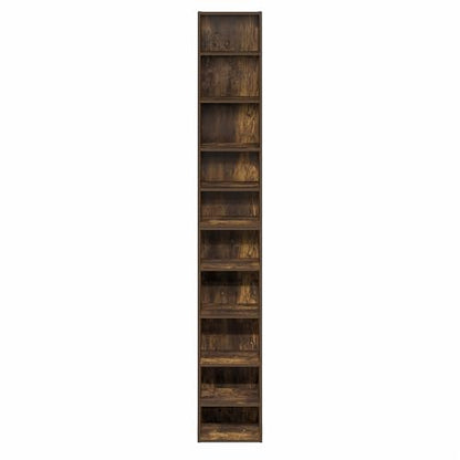 Furinno PASIR Book Shelf, 10-Tier Bookshelf, Bookcase with Open Shelf, 9.2 x 11.8 x 78.7, for Living Room, Bedroom, Home Office, Amber Pine - color: Amber Pine, size: 10-Tier, 12-Inch Width