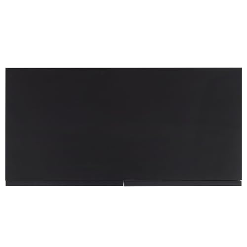 SAFAVIEH Furniture - Simi Media Stand for TVs up to 28" - Black Compact Entertainment Media Console - Storage Cabinet for Living Room, Bedroom (MED3119B) - color: Black
