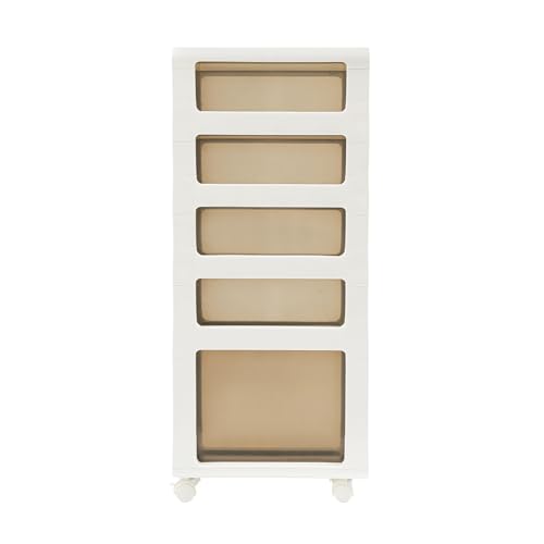 5-Tier Slim Bathroom Storage Cabinet,Narrow Floor Cabinets with Drawers and Wheels,Rolling Narrow Organizer for Small Spaces,Kitchen,Laundry,6.7”W - size: 5-Tier-6.7”W