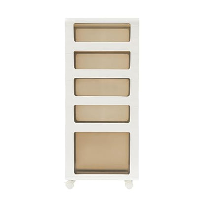 5-Tier Slim Bathroom Storage Cabinet,Narrow Floor Cabinets with Drawers and Wheels,Rolling Narrow Organizer for Small Spaces,Kitchen,Laundry,6.7”W - size: 5-Tier-6.7”W