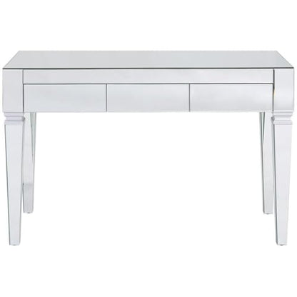 SEI FURNITURE Darien Mirrored Desk, Silver