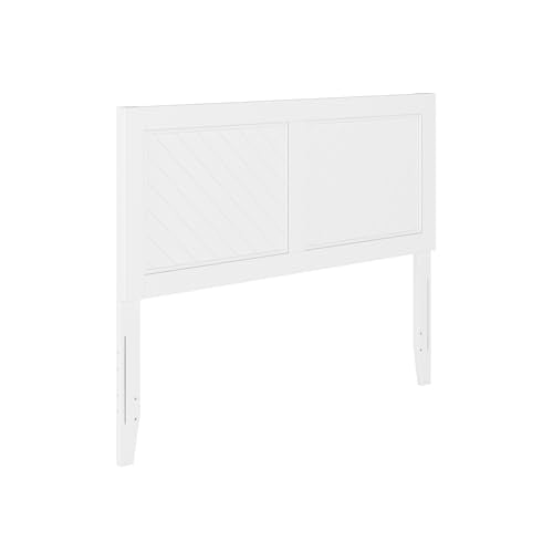AFI, Canyon Full Solid Wood Rustic Farmhouse Headboard, White - color: White, size: Full
