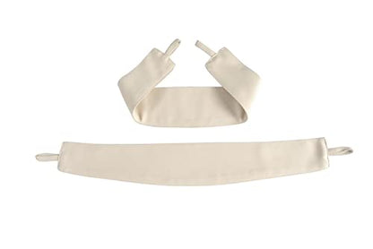 Room Darkening Grommet Blackout Window Curtains Panels for Bedroom Set of 2 52x84 Inch Begie, Bonus 2 Tie Backs Included - color: Beige, size: 52"W x 84"L (Pack of 2)