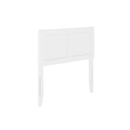 AFI, Canyon Twin Solid Wood Rustic Farmhouse Headboard, White - color: White, size: Twin