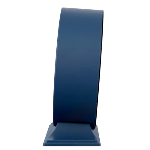 Tinload 4.5" Antique Retro Analog Alarm Clock, Small Silent Bedside Desk Clock with Manual Light, Battery Operated, Snooze, for Living Room, Bedroom, Bedside, Desk(Blue) - color: Blue