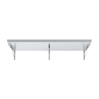 AmGood Stainless Steel Folding Wall Shelf 18 in. x 48 in. | NSF | Concession Stand, Food Truck, Kitchen, Restaurant, Garage, Laundry, Utility Room - size: 48" Long X 18" Deep