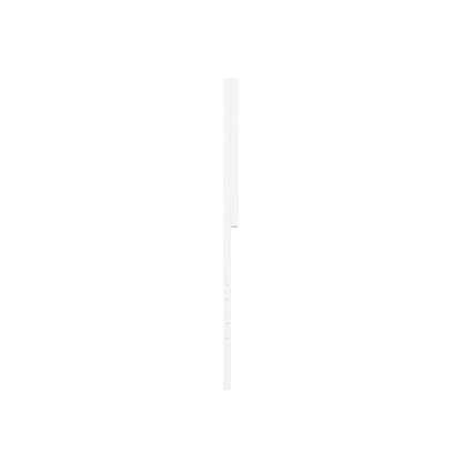AFI, Canyon Twin Solid Wood Rustic Farmhouse Headboard, White - color: White, size: Twin