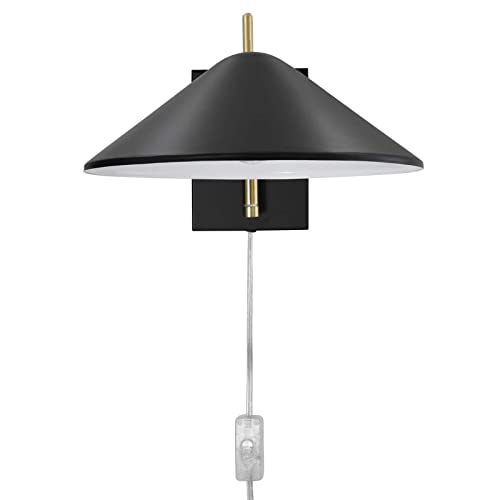Journey 7" Swing Arm Wall Sconce - color: Black, size: 7" Swing Arm