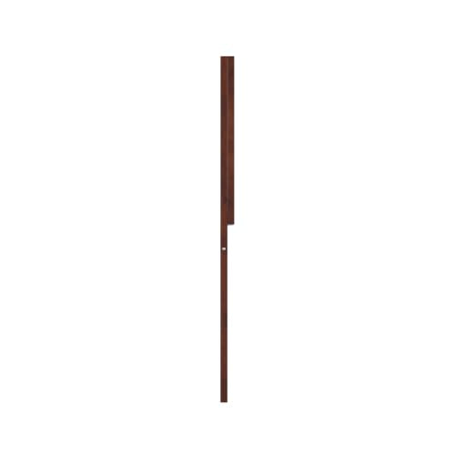 AFI, Canyon King Solid Wood Rustic Farmhouse Headboard, Walnut - color: Walnut, size: King (U.S. Standard)
