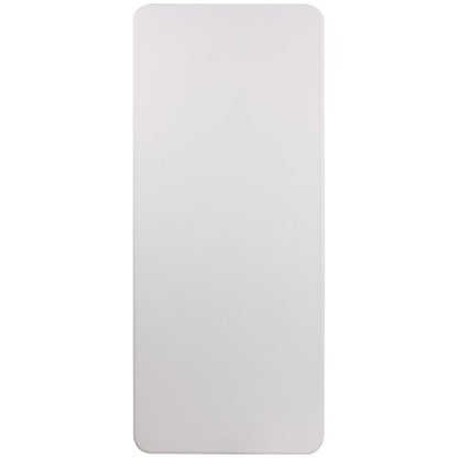 Flash Furniture 6-Foot Granite White Plastic Folding Table - color: Granite White, size: 6 feet