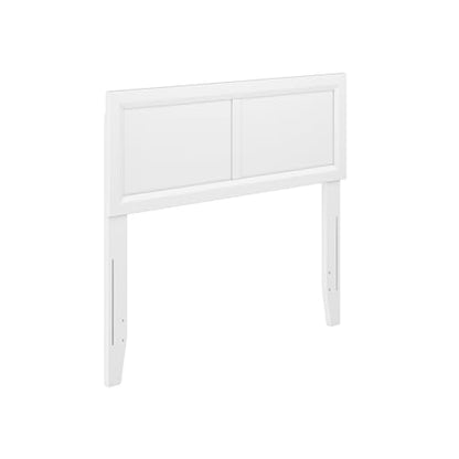 AFI, Sophia Adjustable Modern Twin Wood Headboard, White - color: White, size: Twin