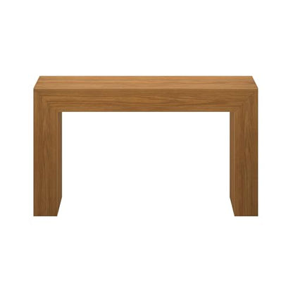 Plank+Beam Grand Console Table, 56 Inch, Pecan Wirebrush | Balanced, Statement Design, Low-VOC Finish, Easy Assembly, Solid Wood - color: Pecan Wirebrush, size: 56 Inch without Shelf
