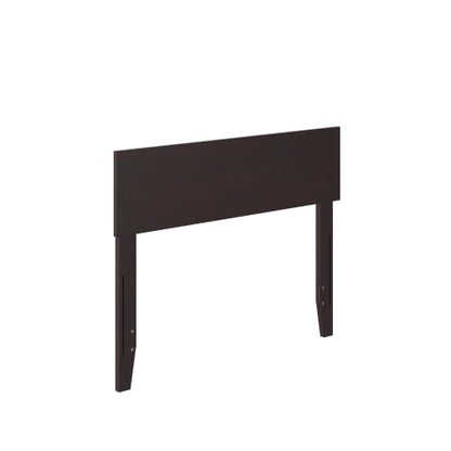 AFI, Orlando Twin Adjustable Modern Solid Wood Panel Headboard, Espresso - color: Espresso, size: Twin