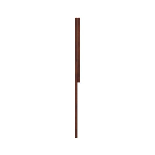 AFI, Canyon Full Solid Wood Rustic Farmhouse Headboard, Walnut - color: Walnut, size: Full