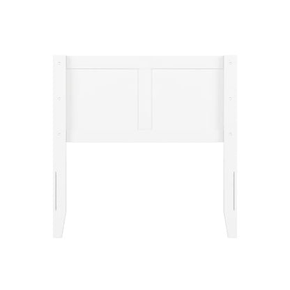 AFI, Canyon Twin Solid Wood Rustic Farmhouse Headboard, White - color: White, size: Twin