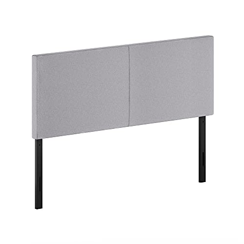 Furinno Roanne Upholstered Headboard, Queen, Glacier - color: Glacier, style: Queen-Plain