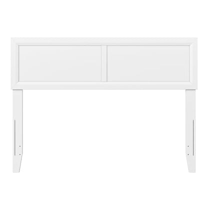 AFI, Sophia Adjustable Modern Full Wood Headboard, White - color: White, size: Full