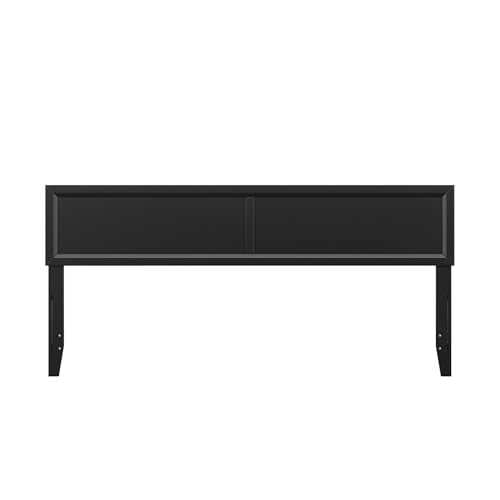 AFI, Sophia Adjustable Modern King Wood Headboard, Black - color: Black, size: King (U.S. Standard)