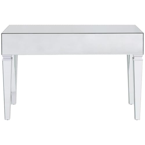 SEI FURNITURE Darien Mirrored Desk, Silver