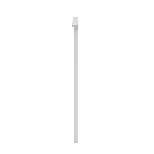 Farmhouse Style Wood Panel Headboard in Gloss White - Full Size - color: Gloss White, size: Full
