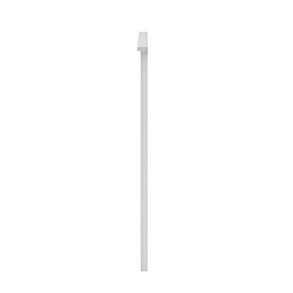 Farmhouse Style Wood Panel Headboard in Gloss White - Full Size - color: Gloss White, size: Full