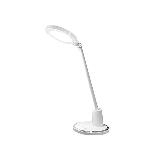 Desk Lamp, 7W LED Eye-Caring Dimmable Table Lamps with USB Charging Port, Flexible Gooseneck, Touch Control, Portable Folding LED Office Lamps, Students Kids Studying Reading Desk Light