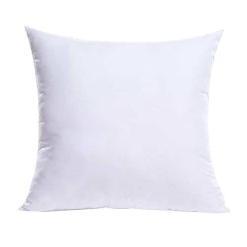 MIULEE 14x14 Inch Throw Pillow Insert for Couch Sofa Bed | Premium Virgin Filling, Soft Brushed Fabric, Decorative Pillow, Lumbar Back and Neck Support - size: 14x14 Inch
