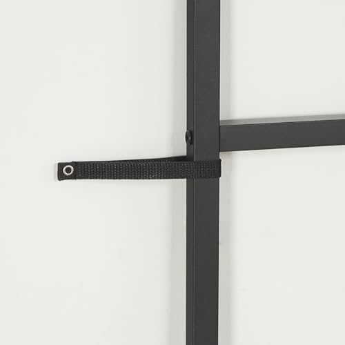 MAHANCRIS Headboard Full Size, Metal Headboards with Universal Adapters, Adjustable Height, Modern Head Board Full Size Only for Bedroom, Black - size: Full