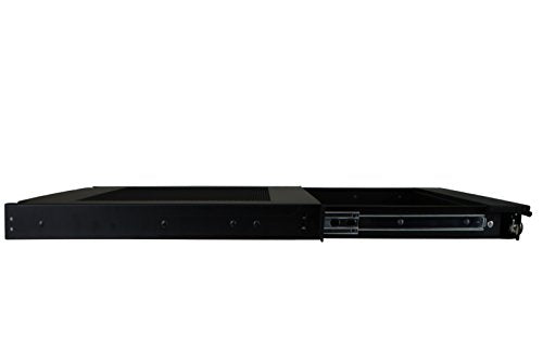 Penn Elcom EX-6301B 19 Inch Rack Mountable Vented Laptop/Tablet Drawer with Foam Wrist-Pad Support, Key Lock and Rear Cable Access - size: 19-Inch