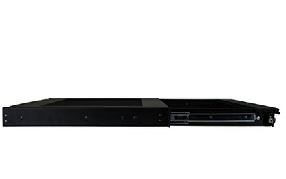 Penn Elcom EX-6301B 19 Inch Rack Mountable Vented Laptop/Tablet Drawer with Foam Wrist-Pad Support, Key Lock and Rear Cable Access - size: 19-Inch