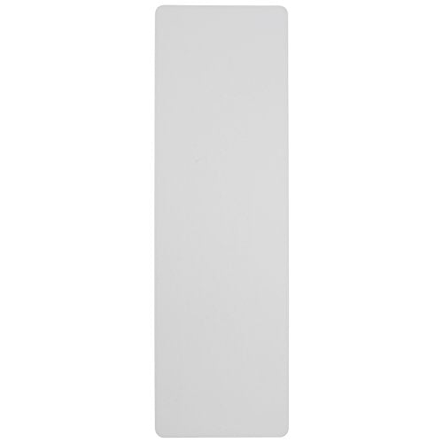 Flash Furniture 8-Foot Granite White Plastic Folding Table | Lightweight, Easy Storage, Commercial Grade - color: Granite White, size: 8 feet