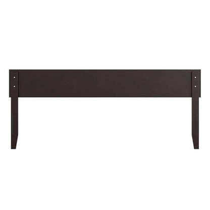AFI, Orlando King Adjustable Modern Solid Wood Panel Headboard, Espresso - color: Espresso, size: King (U.S. Standard)