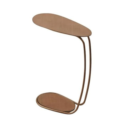 Couch Side Table Creative C-Shaped Mini Coffee Table Extremely Narrow Sofa Metal High-end Small Side Narrow End