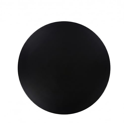 LeisureMod Bristol Collection 31-Inch MDF Round Bar Height Table, Black | Modern, Top, Pub, Pedestal Base, Bistro Cocktail Table, Kitchen, Dining Room, Cafe, Restaurant, Home Bar - color: Black, size: 31" Wide