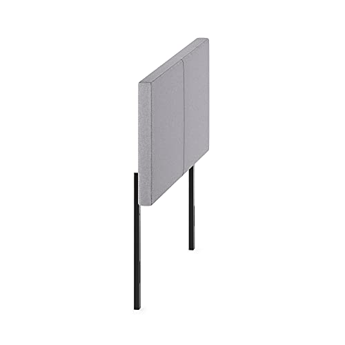Furinno Roanne Upholstered Headboard, Queen, Glacier - color: Glacier, style: Queen-Plain
