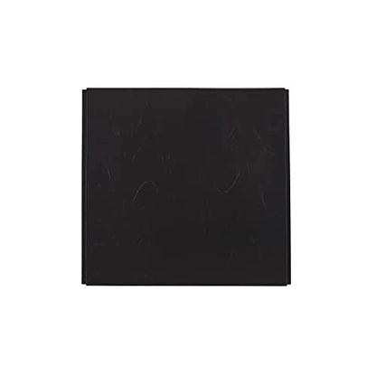 Linon Torino Black Wood 30" Square Drop Leaf Table - 30" X 48" Fully Extended - color: Black