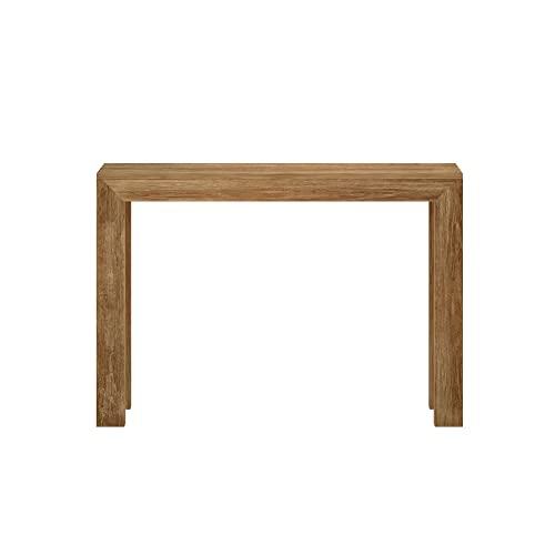 Plank+Beam Modern Console Table, 46 Inch, Pecan | Non-Toxic Finishes, Versatile Design, Modern Design, Easy Assembly, Modern Style, Quick Setup, Solid Wood - color: Pecan, size: 46 Inch