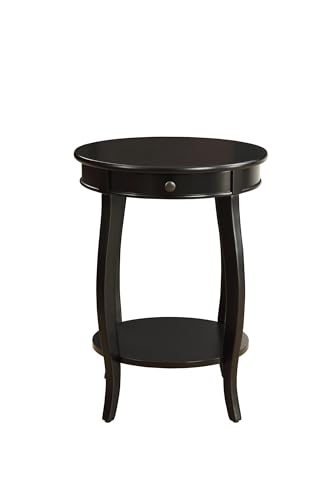 Acme Furniture 82812 Alysa Side Table, Black, One Size - color: Black