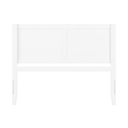 AFI, Canyon Queen Solid Wood Rustic Farmhouse Headboard, White - color: White, size: Queen (U.S. Standard)
