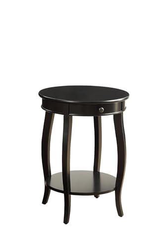 Acme Furniture 82812 Alysa Side Table, Black, One Size - color: Black