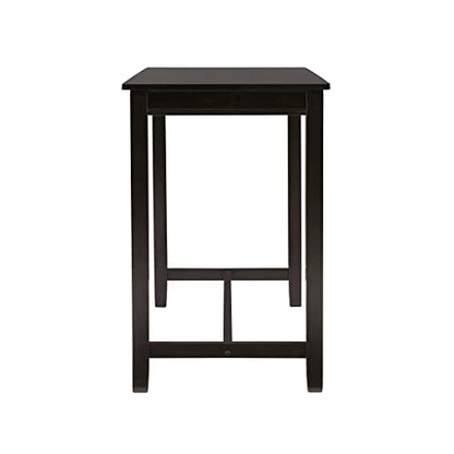 Linon Claridge Black 36 inch Height Bar Table - color: Black, size: Counter Height